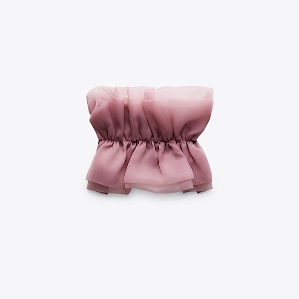 Stunning organza top